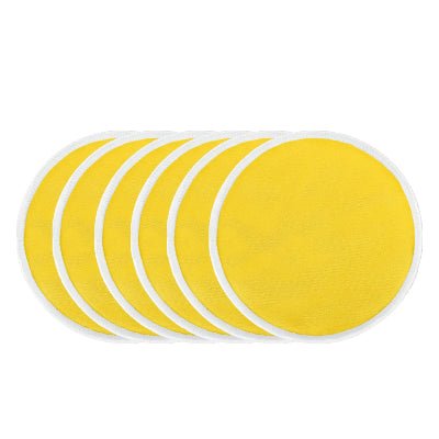 coussinets-d'allaitement lavables-jade-indien-jaunes