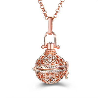 Bola-rose-boule-cristaux