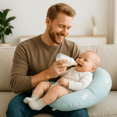 coussin-d'allaitement-Arctus-papa-bebe