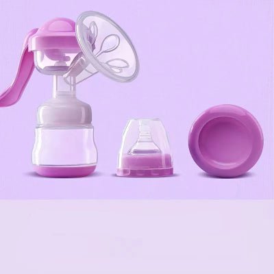 tire-lait-manuel-a-piston-violet-rose